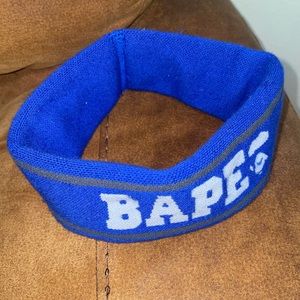 Authentic Blue Bape headband that i bought while in Japan . Paid $100 for it